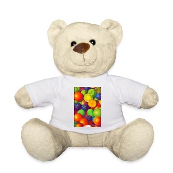 Früchte - Teddy - Weiß - Vorne