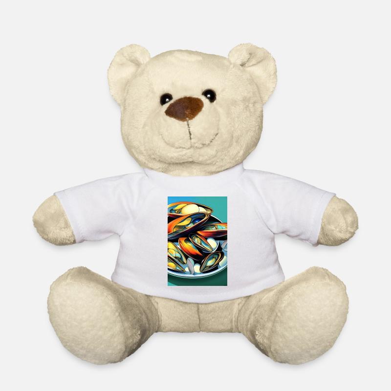 Moules - Nounours - blanc
