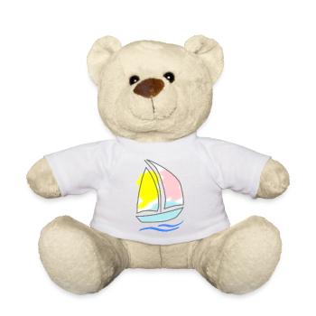 Voilier 1 - Nounours - blanc - Devant