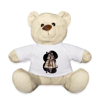 Lady Barby - Teddy Bear - white - Front