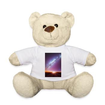 Weltall und Planeten - Teddy - Weiß - Vorne