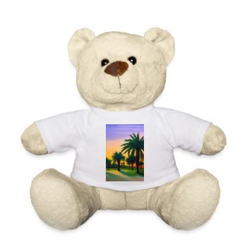 Arabische Wüste - Teddy - Weiß - Vorne