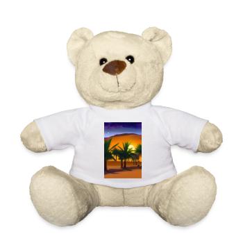Arabische Wüste - Teddy - Weiß - Vorne