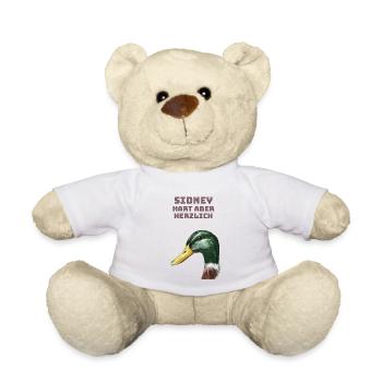 Sidney - hart aber herzlich. - Teddy - Weiß - Vorne