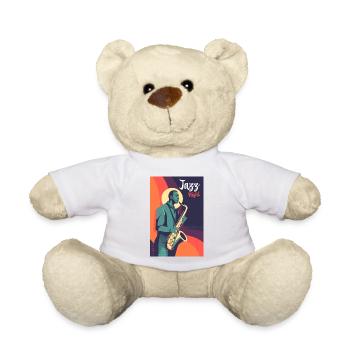 Jazz Night - Nounours - blanc - Devant