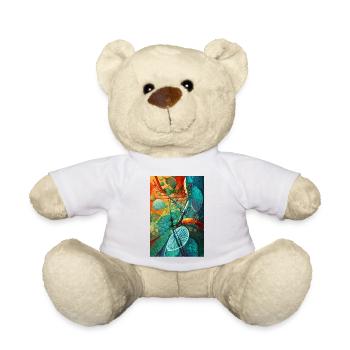 BioTech Fusion: Future Bound - Teddy Bear - white - Front