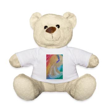 Rainbow Angel - Angel of Harmony - Angel Image - Teddy Bear - white - Front