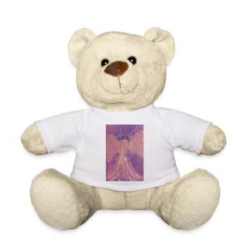 Archange Chamuel - Ange d’Amour - Image d’Ange - Nounours - blanc - Devant