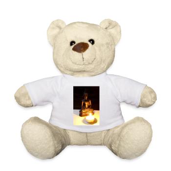 buddha Poster - Teddy - Weiß - Vorne