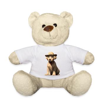 Propriétaires de chiens Golden Retriever chiots chiens - Nounours - blanc - Devant