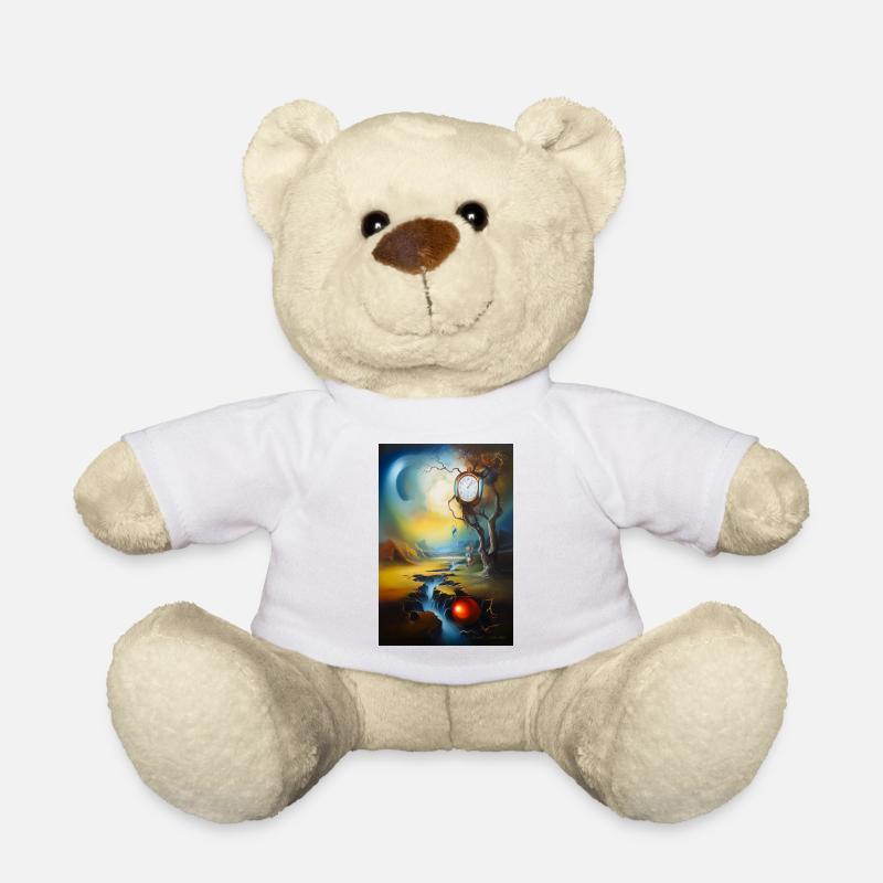 Die Zeit läuft - Teddy - Weiß