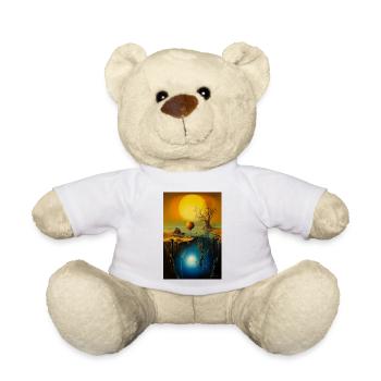 Zwei Seiten - Teddy - Weiß - Vorne