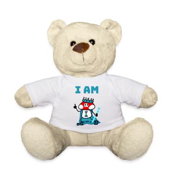 JE SUIS - Nounours - blanc - Devant