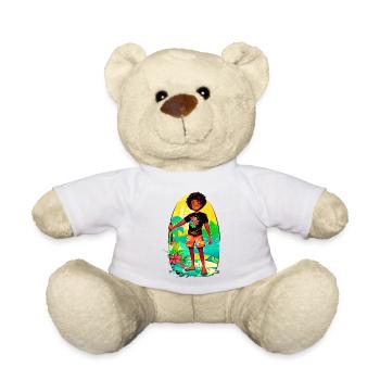 Strandfreundschaft - Sommerliche Abenteuer - Teddy - Weiß - Vorne