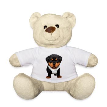Rottweiler Chien Rottweiler Chiot Chiens Chiot - Nounours - blanc - Devant