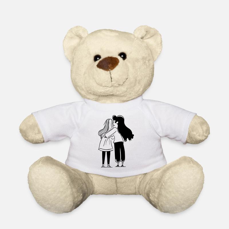 Freundschaft - Teddy - Weiß
