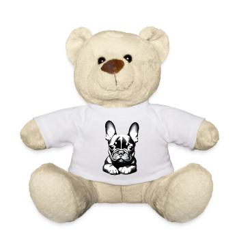 Chiens bouledogue Propriétaires de chiens Propriétaires de chiens - Nounours - blanc - Devant