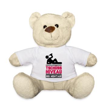 tschüss niveau - Teddy - Weiß - Vorne