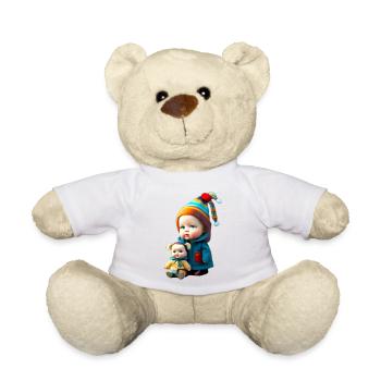 Poupées - Nounours - blanc - Devant