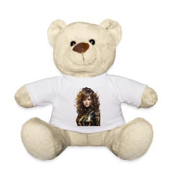 Anime - Teddy Bear - white - Front
