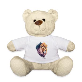 Lion - Teddy Bear - white - Front