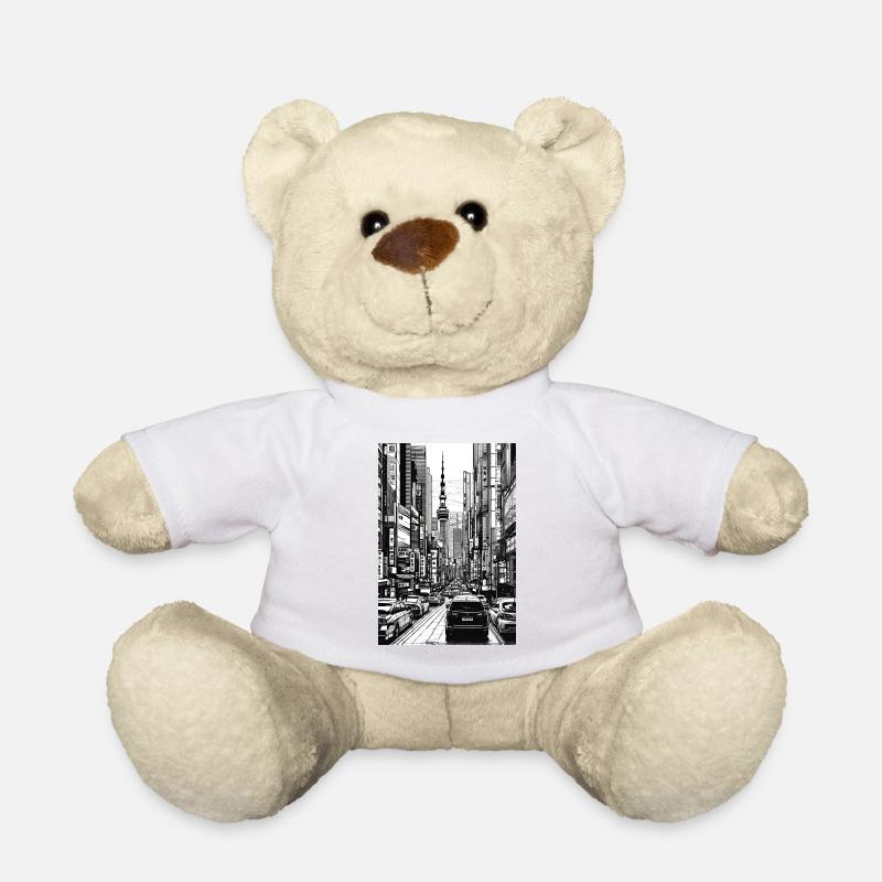 Tokyo I - Nounours - blanc