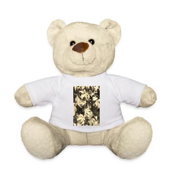Junger Wilder Wein sepia - Teddy - Weiß - Vorne