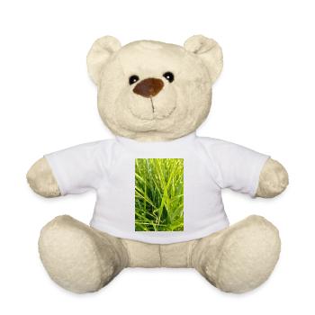 Grasduft Nahaufnahme - Teddy - Weiß - Vorne