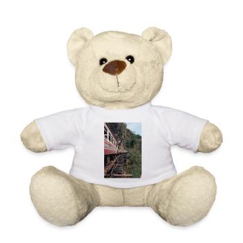 train, train - Nounours - blanc - Devant