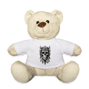 Floral skull nativo - Teddy - Weiß - Vorne
