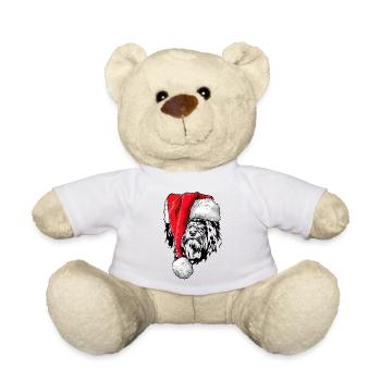 Santa Havanese Christmas Dogs Dog Wilsigns - Nounours - blanc - Devant