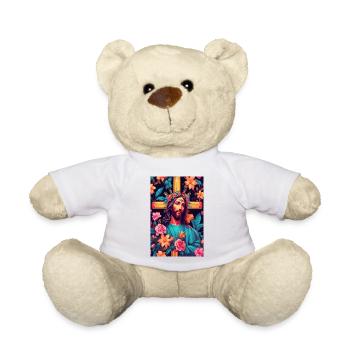 Jesus Christus - Teddy - Weiß - Vorne