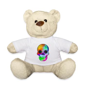 Einheits-Schädel - Teddy - Weiß - Vorne