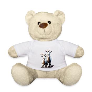 GOATS II - Teddy Bear - white - Front