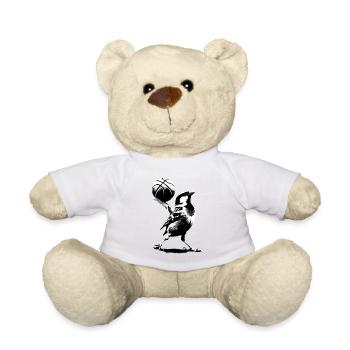 Ulmer SSV Spatz Basketball - Teddy Bear - white - Front