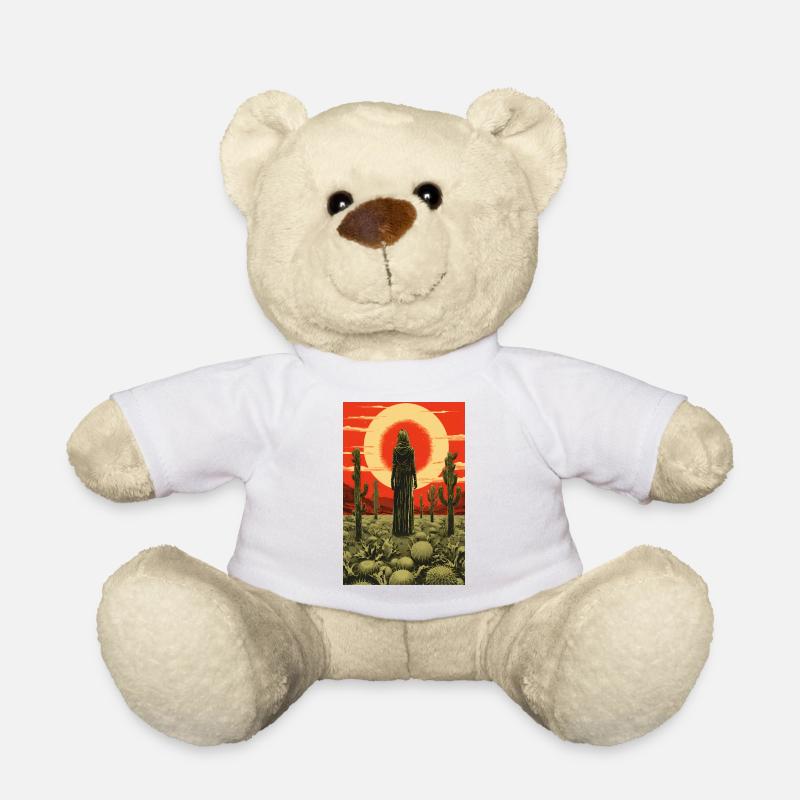 Mystischer Wüstenmond - Teddy - Weiß