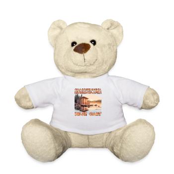 Sauna T finnische Sauna Wellness für Saunagänger - Teddy - Weiß - Vorne