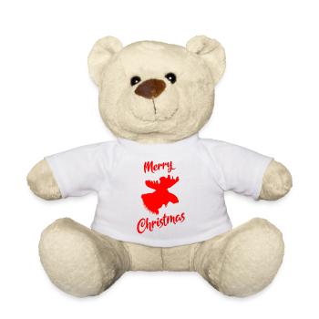 Noël de l’orignal - Nounours - blanc - Devant