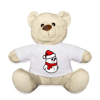 schneemann sonnenbrille - Teddy - Weiß - Vorne
