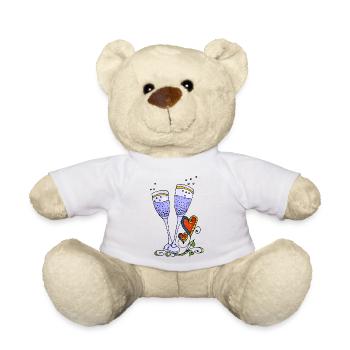 Brille - Teddy - Weiß - Vorne