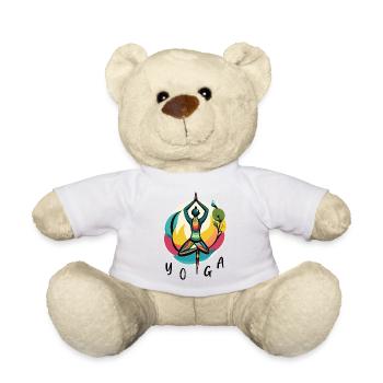 Yoga chamanique - Zen - Nounours - blanc - Devant