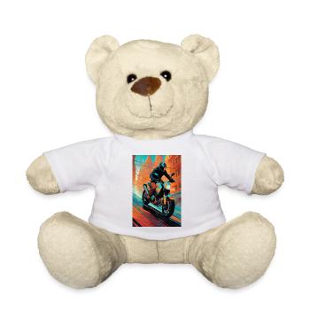 Moto II - Nounours - blanc - Devant