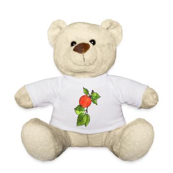 Apple - Teddy Bear - white - Front