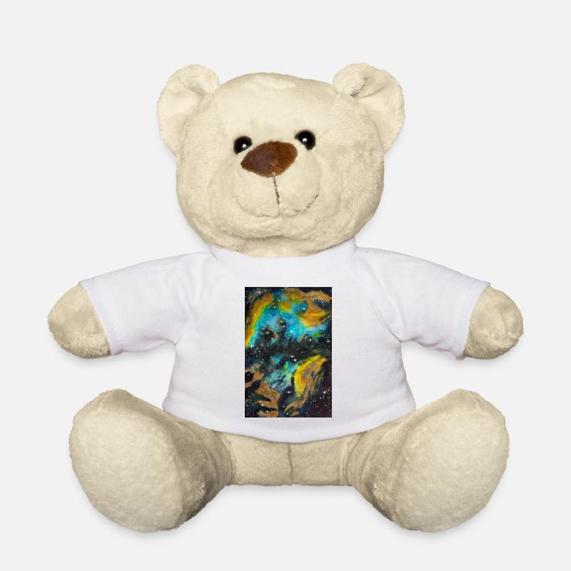 Galaxy Nebula NGC 5189 Galaxie Nebel Nerd Astro - Teddy Bear - white