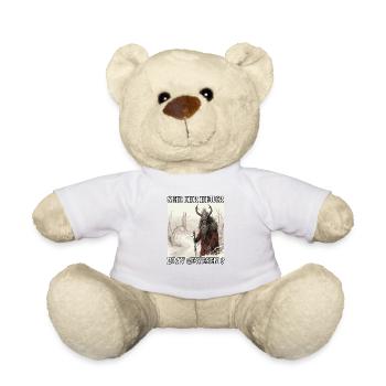 Krampus Maske Krampus Kostüm Kramperl Böser - Teddy - Weiß - Vorne