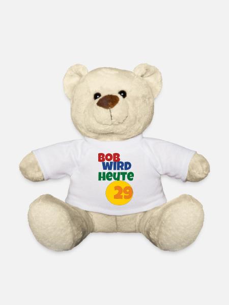 bob wird heute 29 - Teddy - Weiß