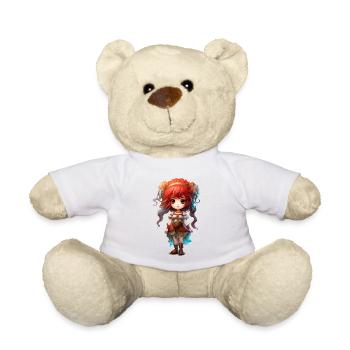 Dollie Viking - Teddy Bear - white - Front