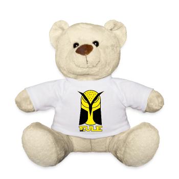 Père hibou - Nounours - blanc - Devant