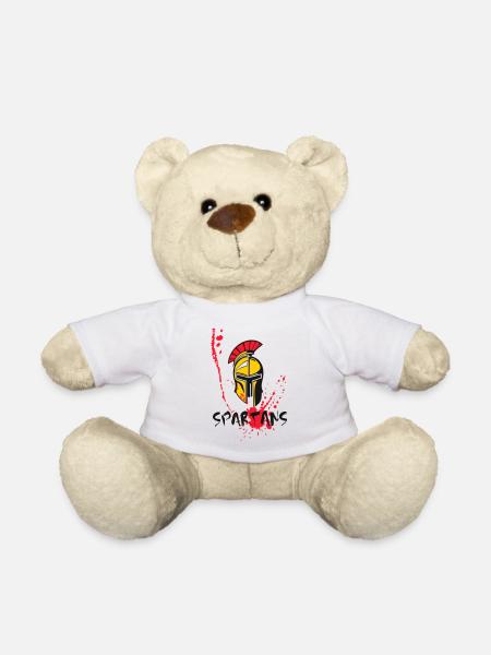 Helm Sparta und Blut 10 - Teddy - Weiß