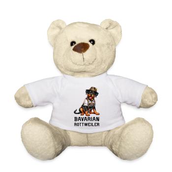 Rottweiler Bayern Design - Nounours - blanc - Devant